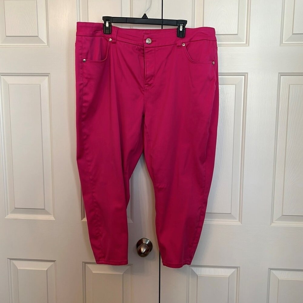 Lane Bryant Seven-7 Melissa McCarthy Denim Capri's
